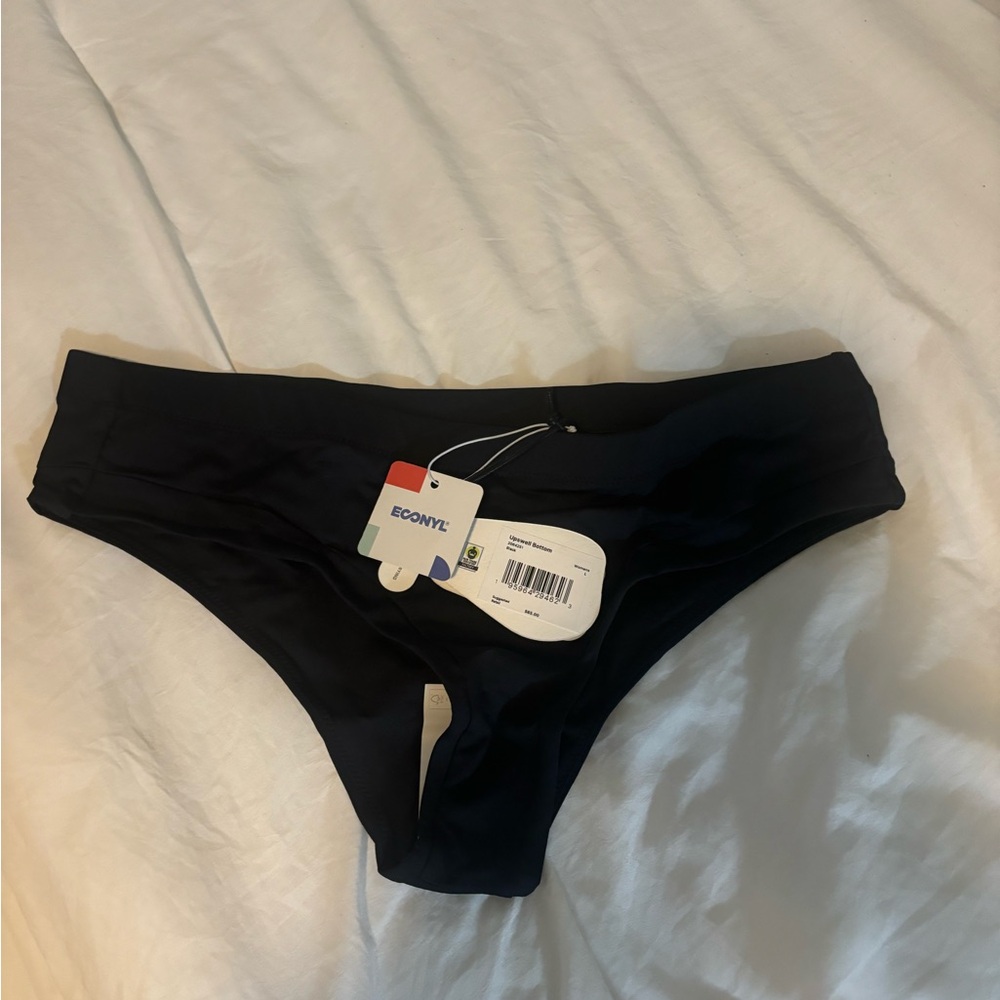 Prana Black Cheeky Bikini Swimwear